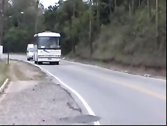 Latina orgy on a party bus driving through the streets