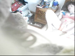 My friend's mom caught masturbating on hidden camera